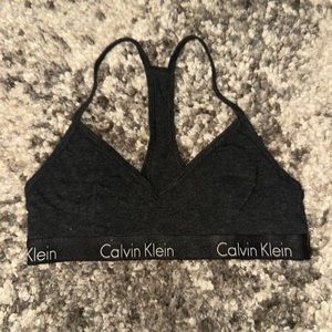 Calvin Klein sports bra.